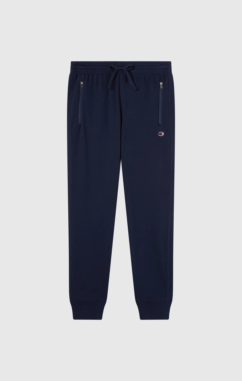 Men's Joggers with Front Zip Pockets and Ribbed Cuffs Icons