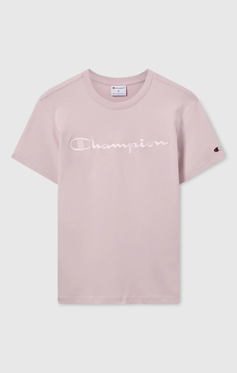 Men’s T-Shirt with Big Embroidery Logo Icons