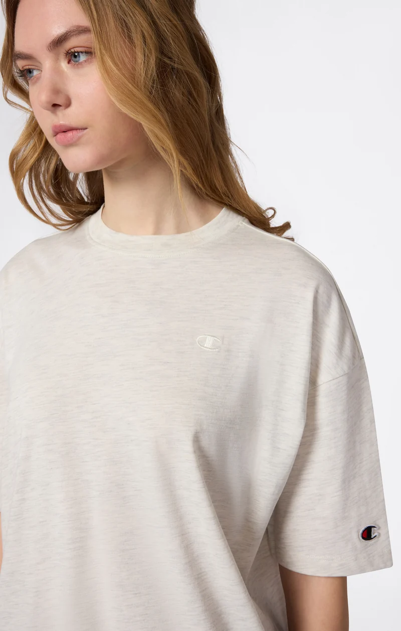 Women's Oversized Fit Light Short Sleeve Tee Icons