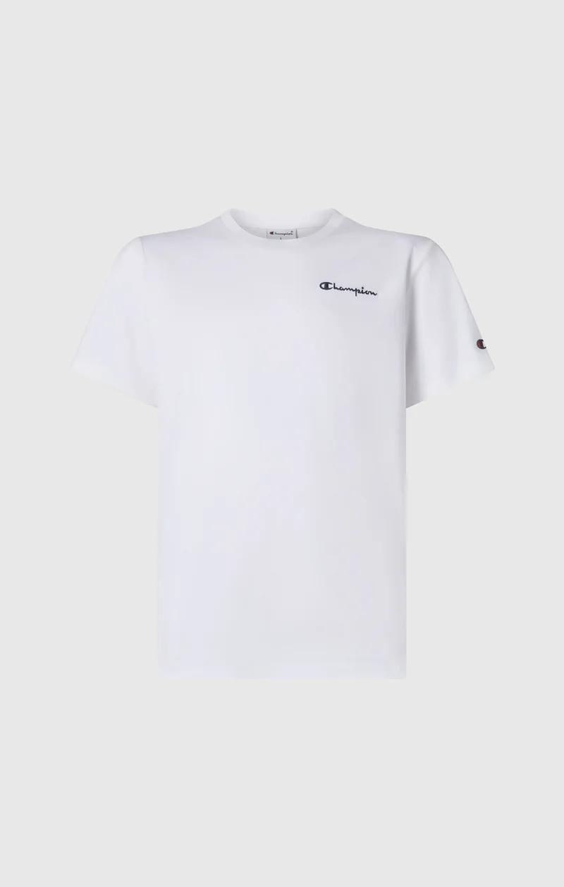 Boys’ Crewneck Small Script Logo T-Shirt Icons