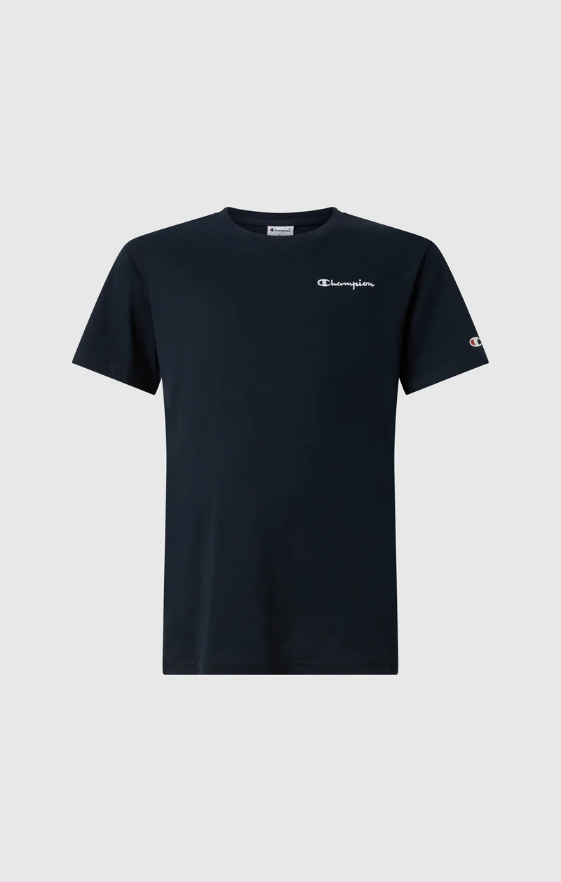 Boys’ Crewneck Small Script Logo T-Shirt Icons