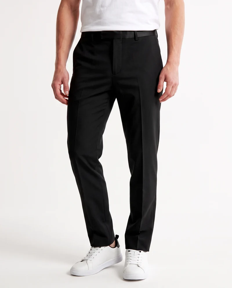Pantaloni da smoking formal fit eleganti - Nero