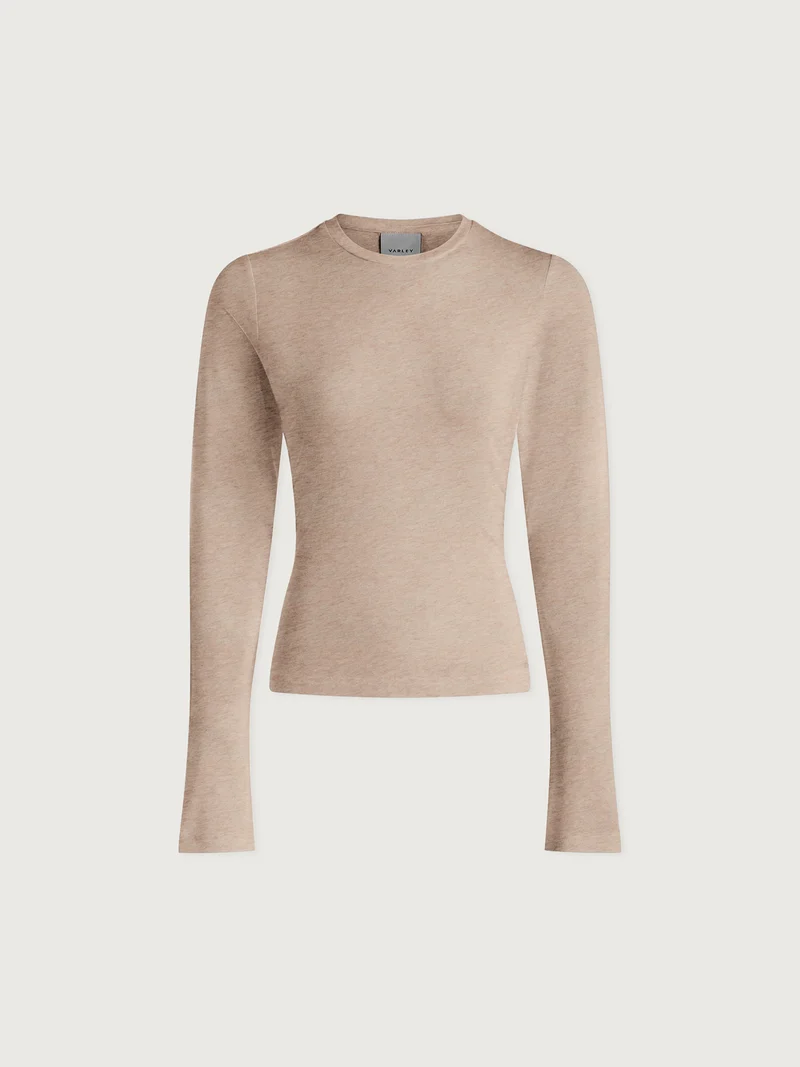 Edna Long Sleeve Fitted Tee