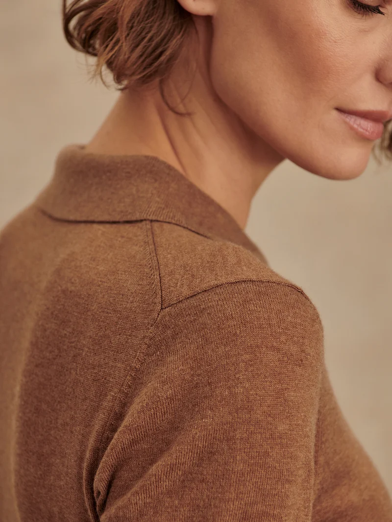 Toni Fine Knit Polo