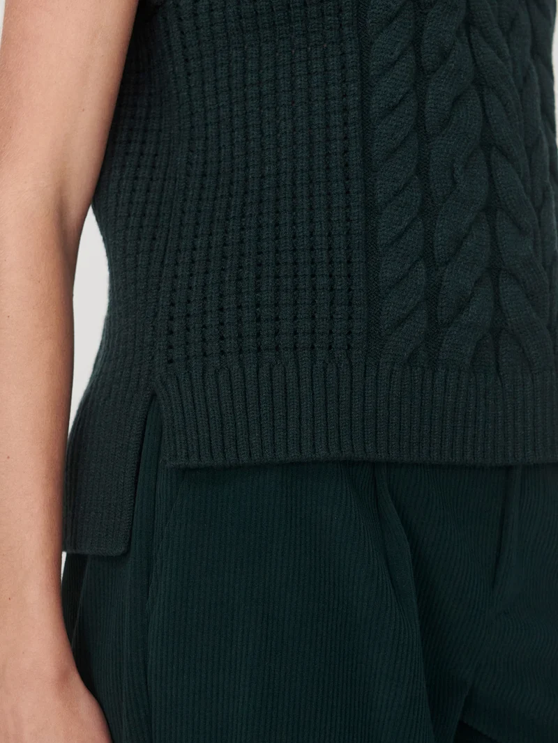 Pixie Relaxed Cable Tank