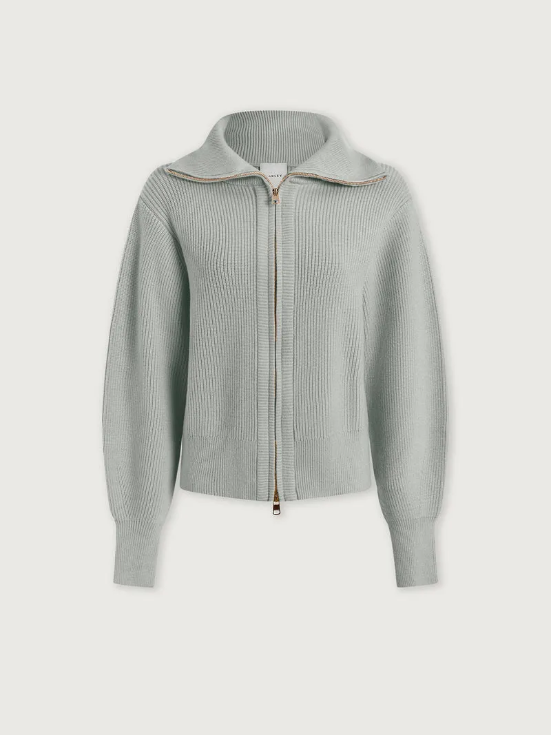 Enrico Zip-Through Knit Jacket