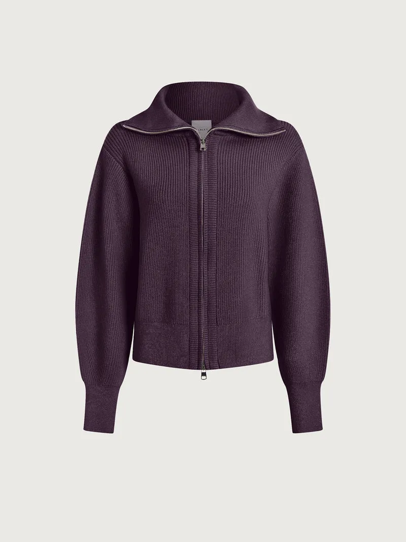 Enrico Zip-Through Knit Jacket