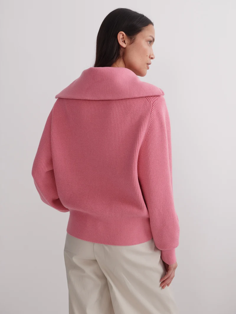 Enrico Zip-Through Knit Jacket