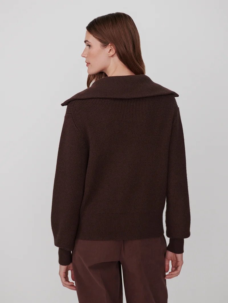 Enrico Zip-Through Knit Jacket