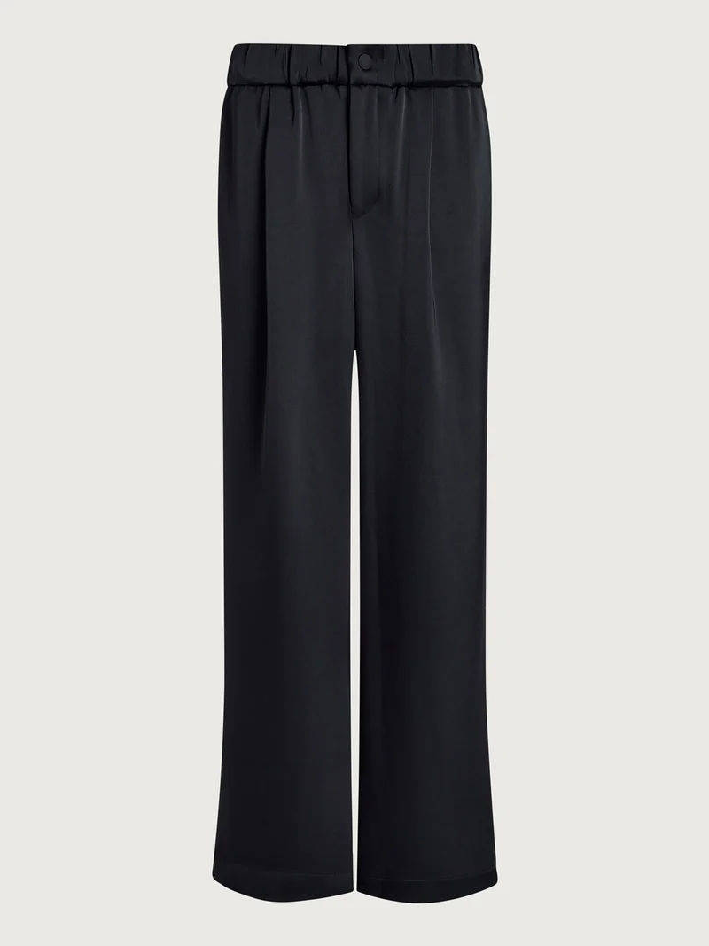 Light Satin Wide Leg Pant Regular