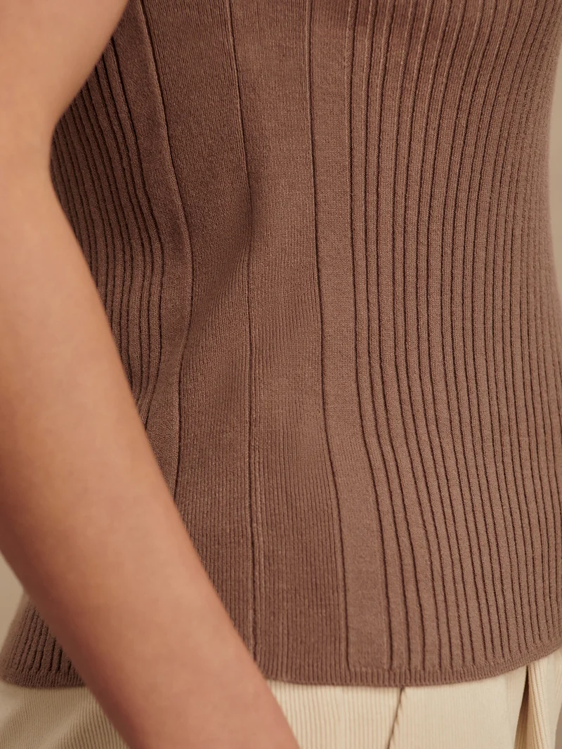 Anastasia Rib Knit Tank