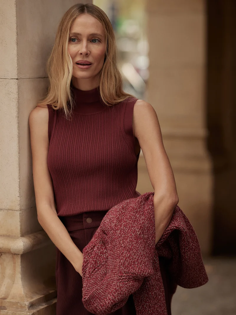 Anastasia Rib Knit Tank