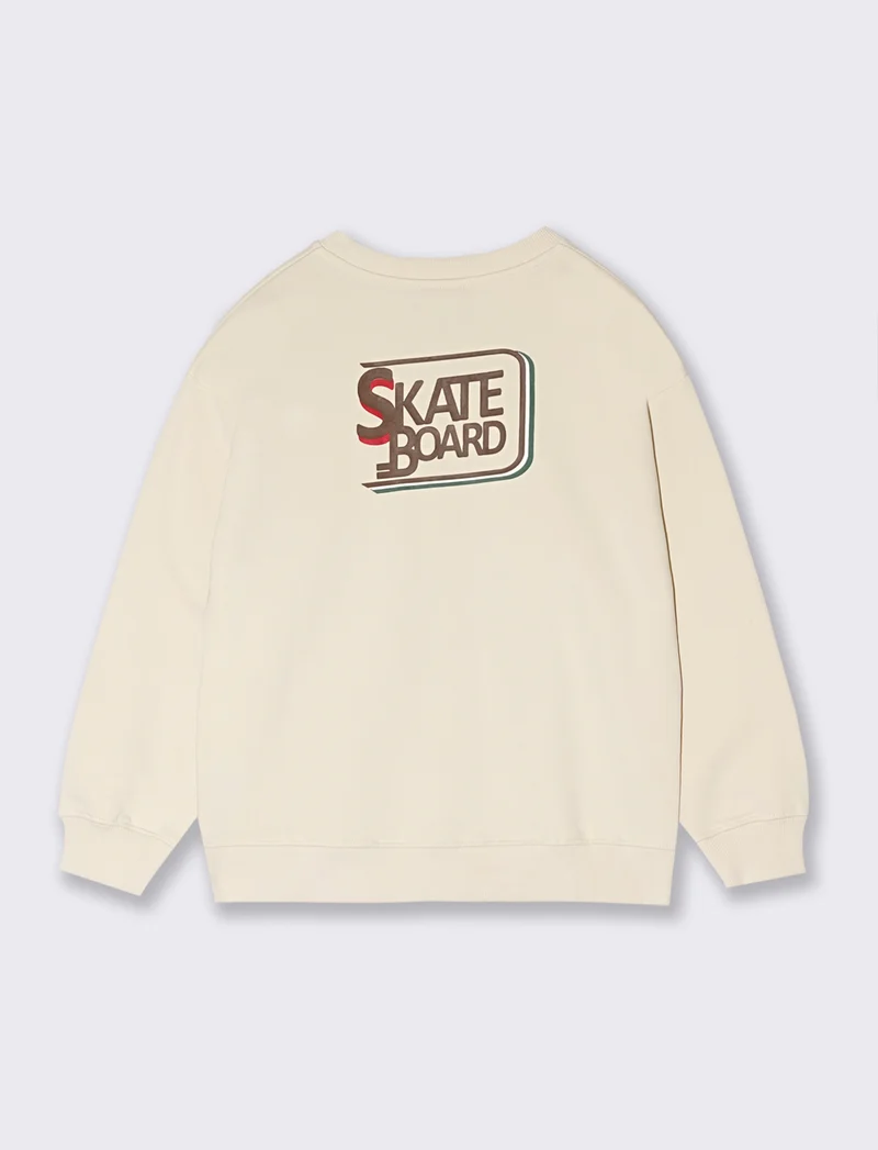 FELPA OVER SIZE - Beige