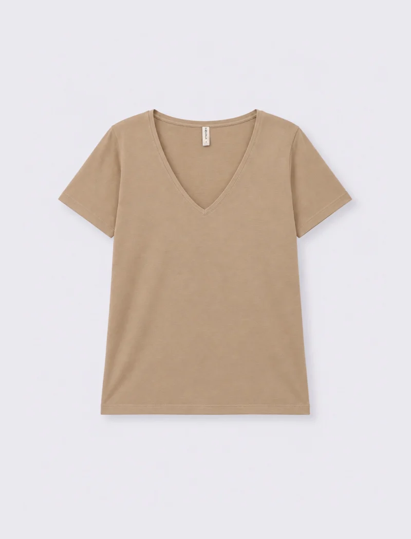 t-shirt mc donna - Grigio talpa