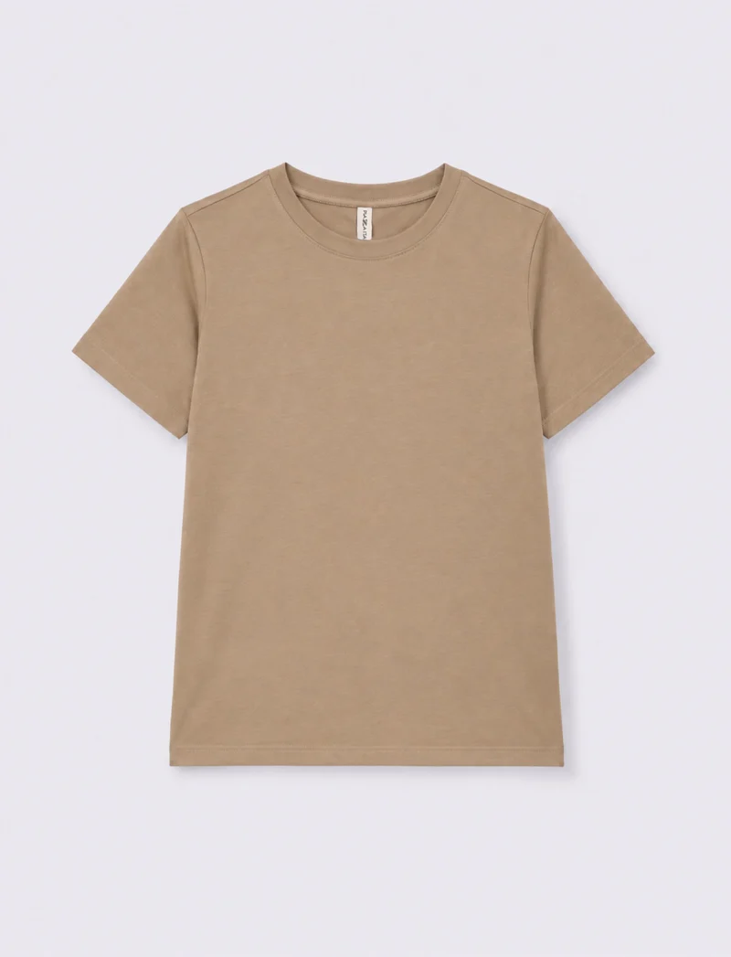 t-shirt mc donna - Grigio talpa