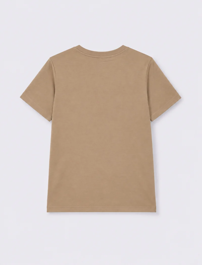 t-shirt mc donna - Grigio talpa