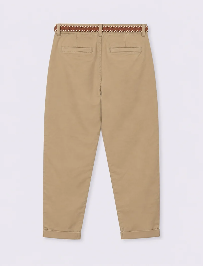 PANTALONE BASICO - Grigio talpa