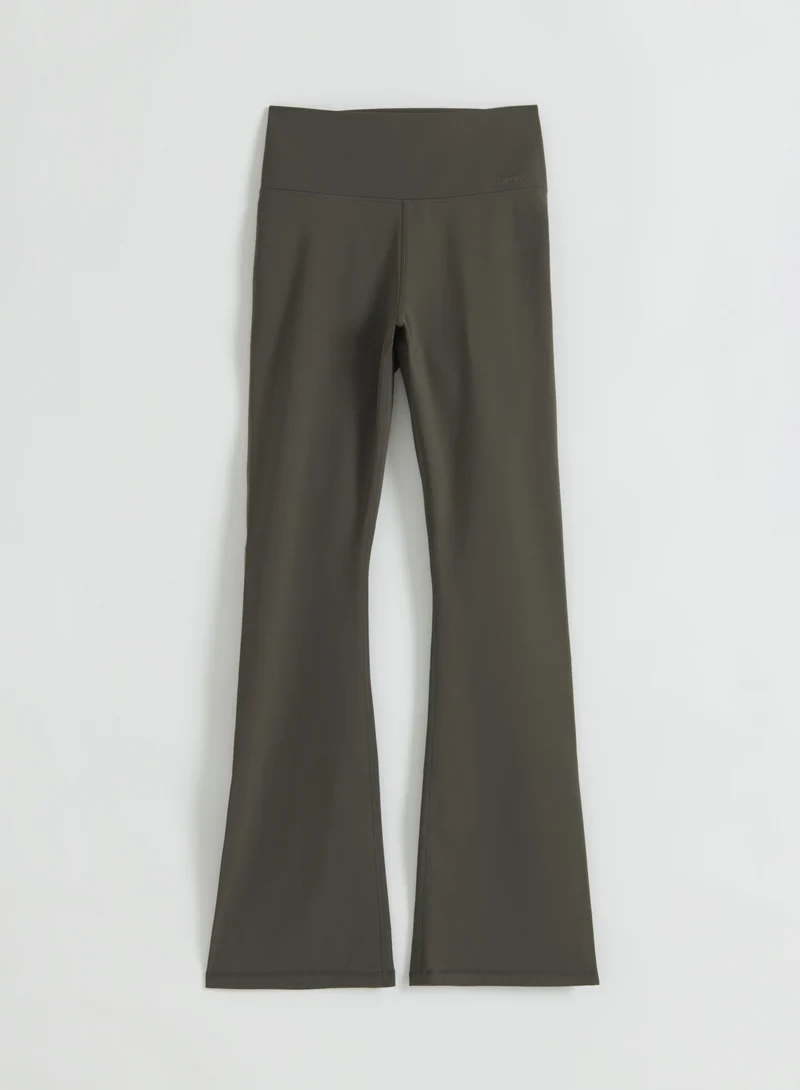 Dark Ivy Warming Flare Tall Tights