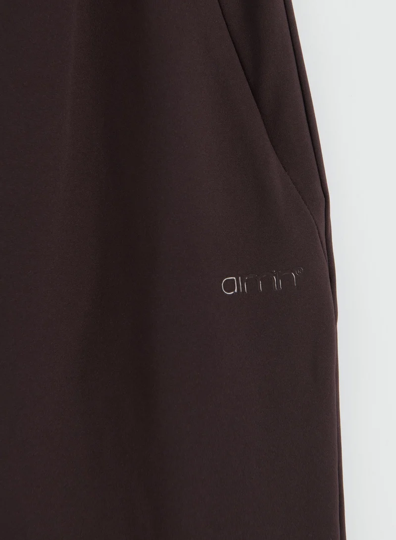 Cacao Warming Pintuck Pants