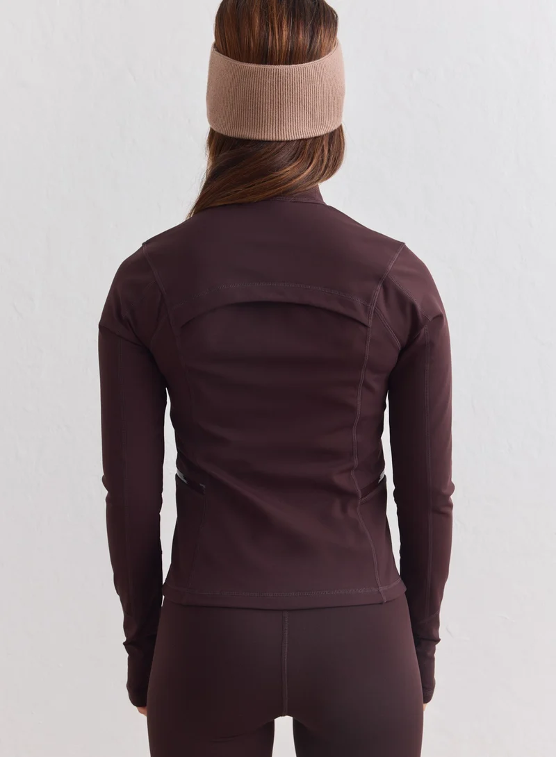 Cacao Warming Zip Jacket