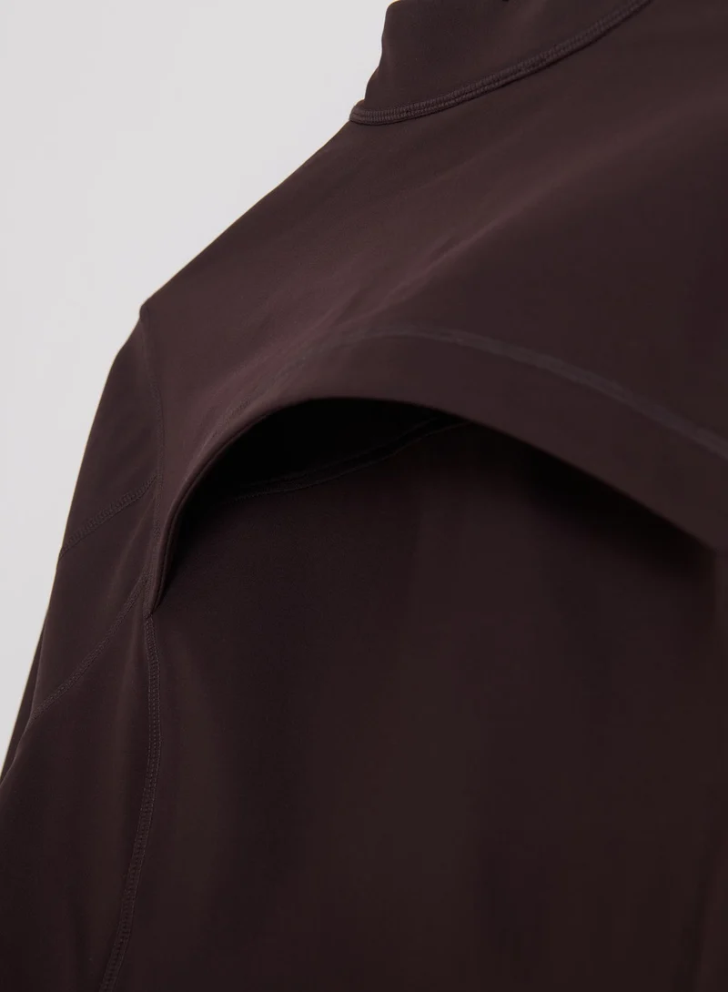 Cacao Warming Zip Jacket