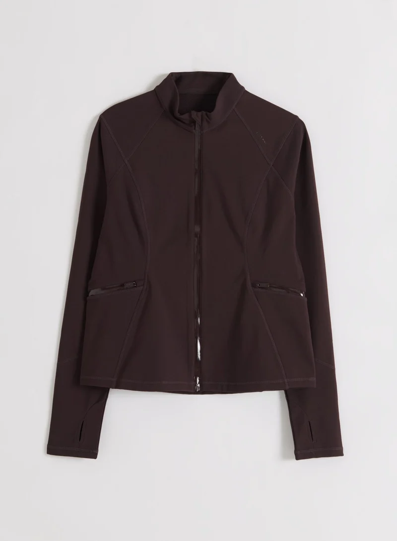 Cacao Warming Zip Jacket