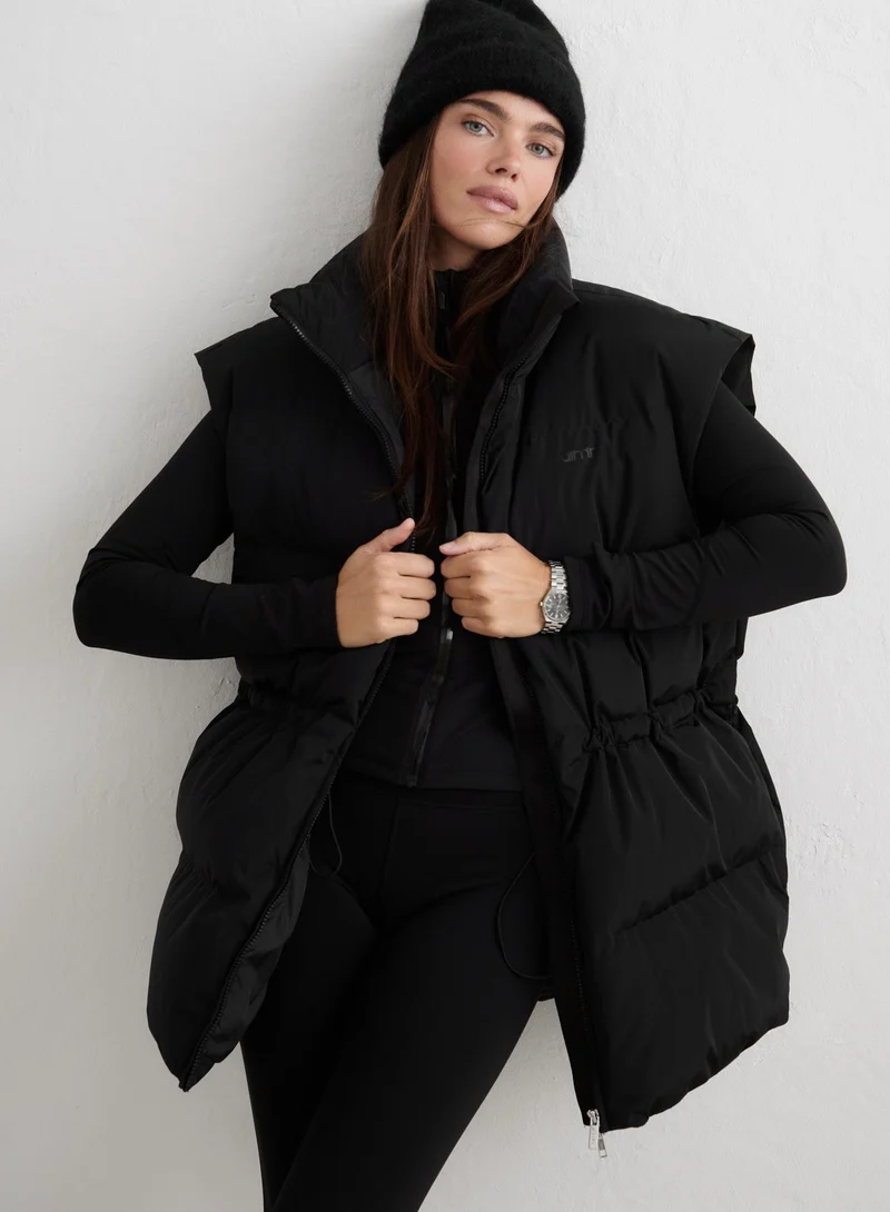Black Moment Puffer Vest