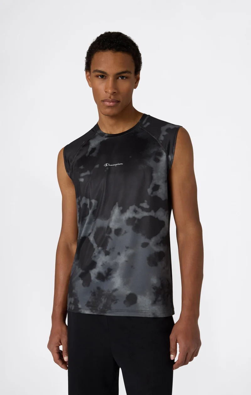 Men’s Quick Dry Printed Sports Tank Top