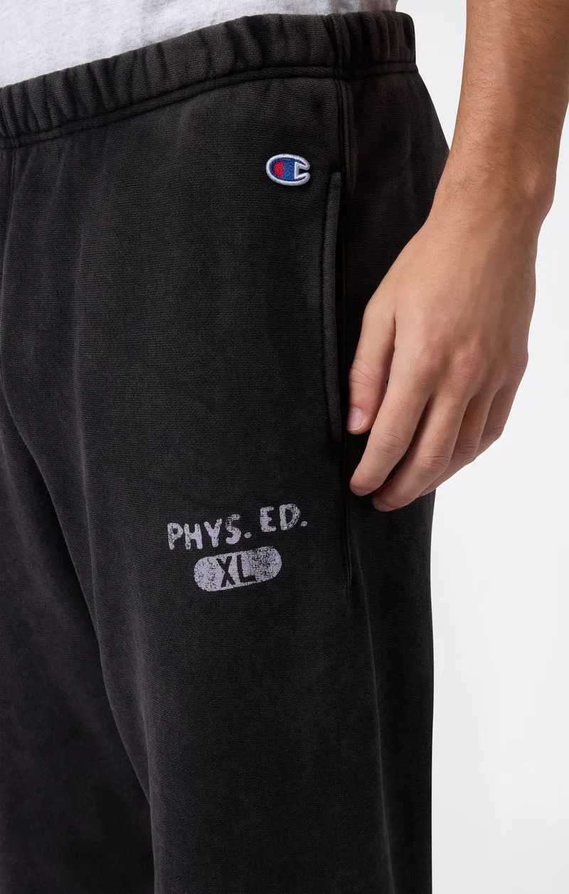 Men’s Fleece Jogger Pants with Elastic Cuffs and Brushed Interior Reverse Weave