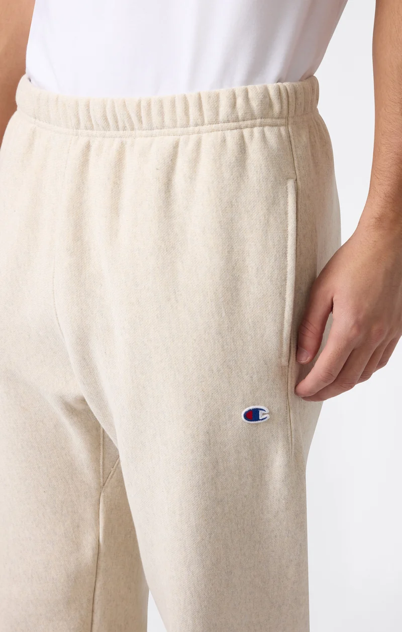 Men’s Lightweight Jogger Pants with Elastic Cuff Reverse Weave