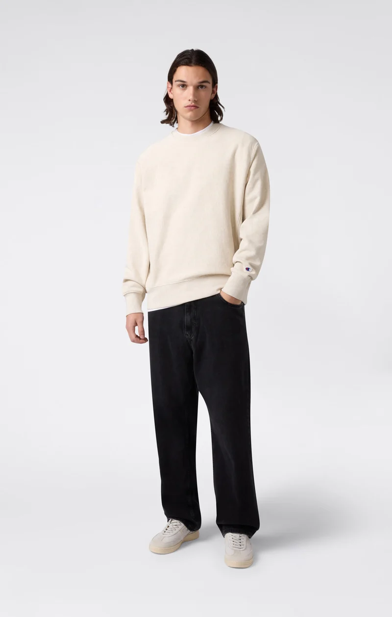 Men’s Lightweight Crewneck Sweatshirt Reverse Weave