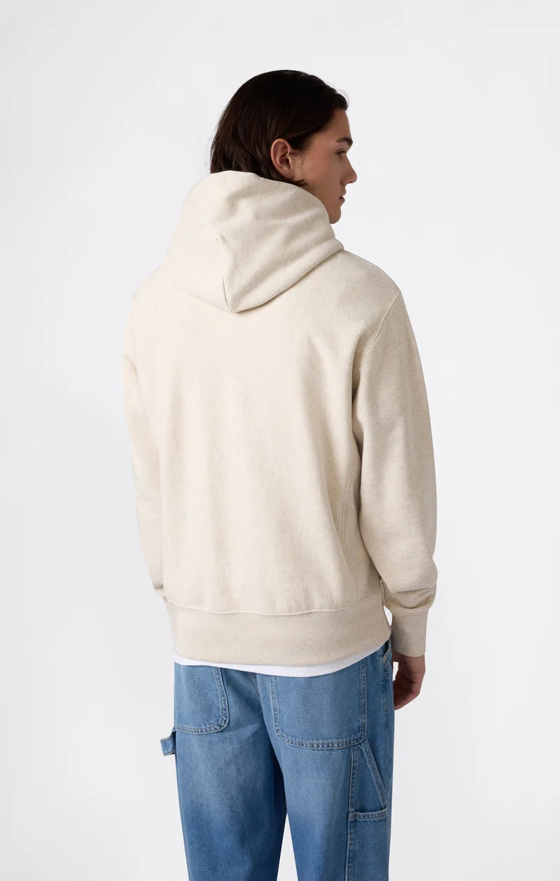 Men’s Lightweight Hooded Sweatshirt Reverse Weave