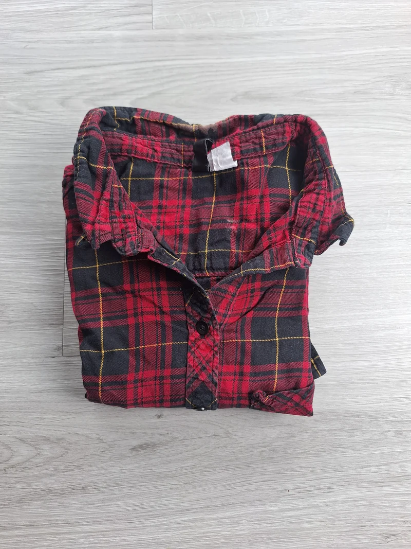 H&M Divided Hemdbluse Karomuster 36