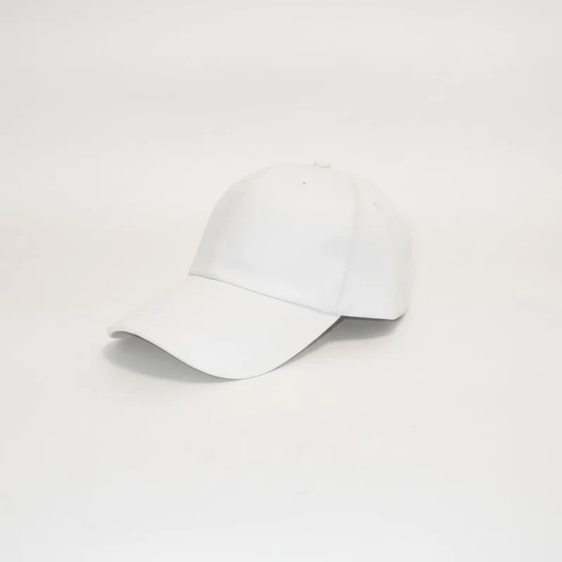 Cappello uomo baseball leggero tessuto tecnico - Bianco