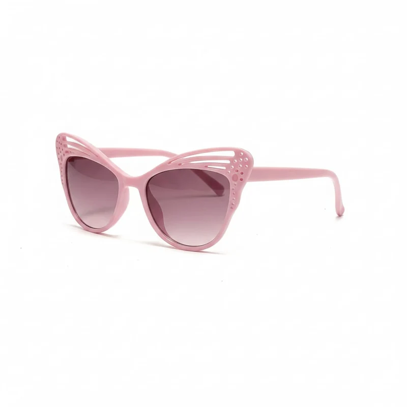 Occhiali bambina da sole farfalla - Rosa