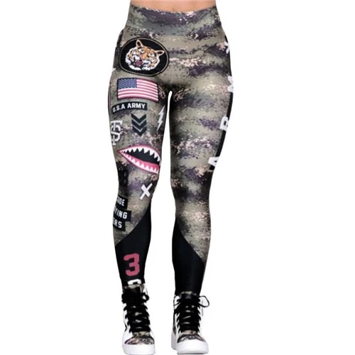 Women Fitness Sporting Workout Slim Polyester