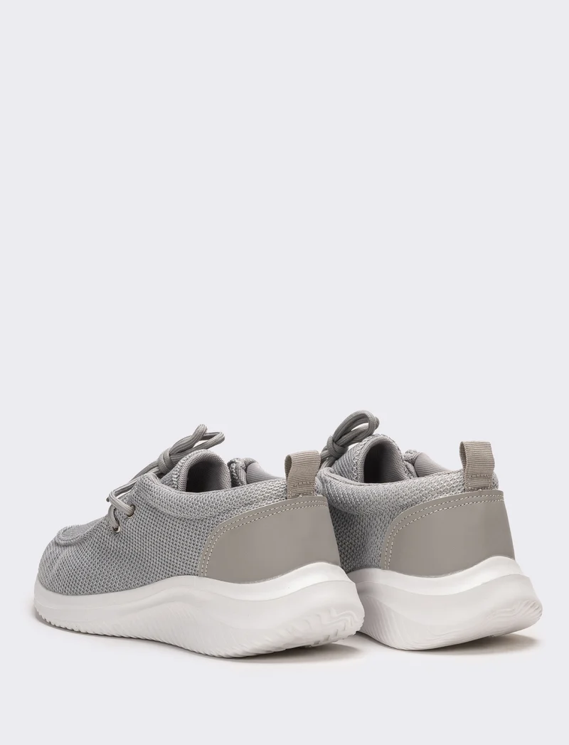 Scarpa stringata da uomo - Grigio