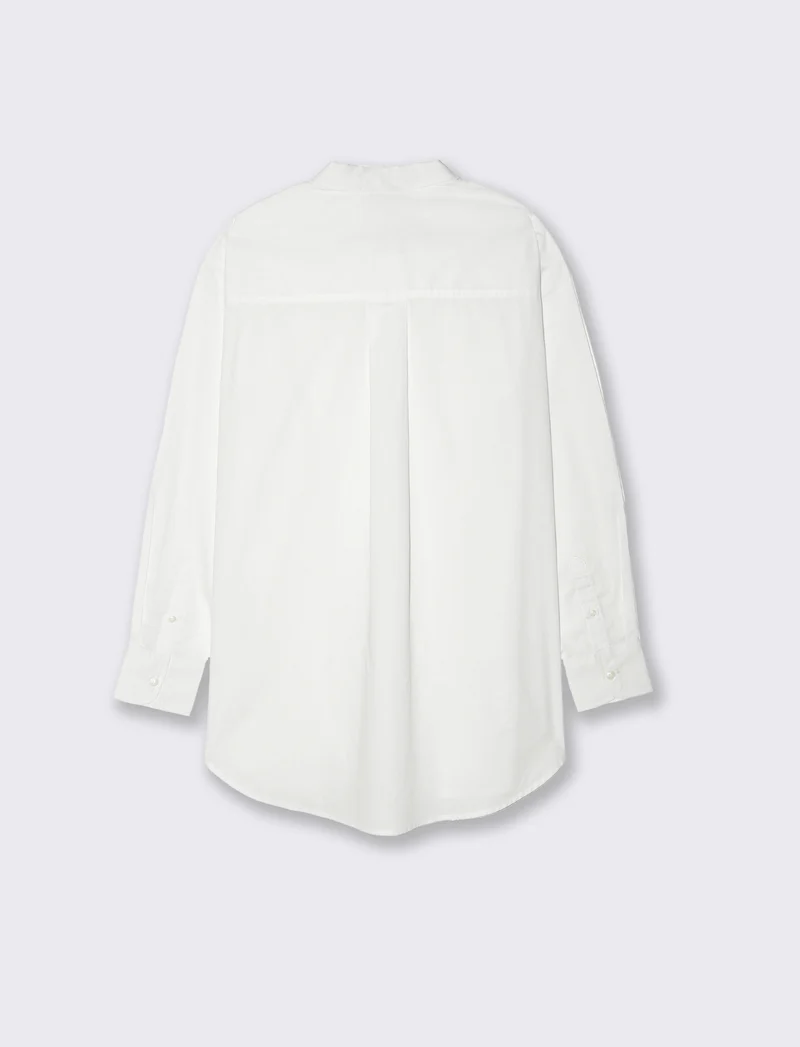 Camicia basica da donna - Bianco