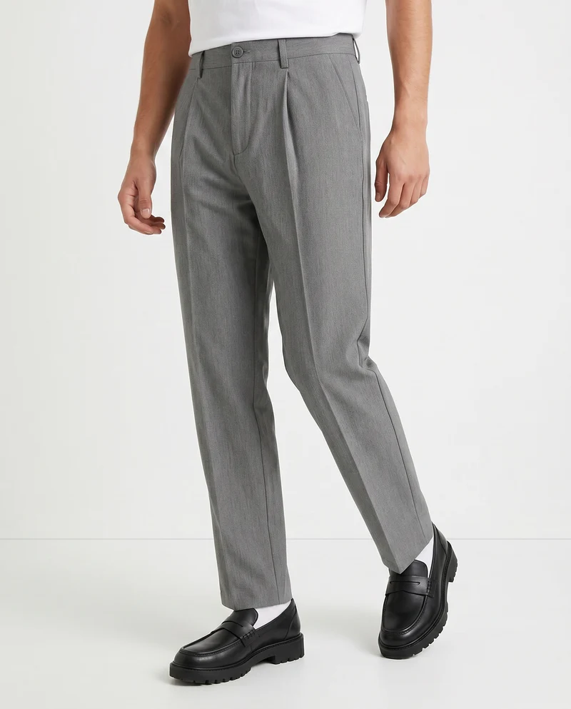 Pantaloni Chino Relaxed Easy Pant Uomo - Grigio mel.
