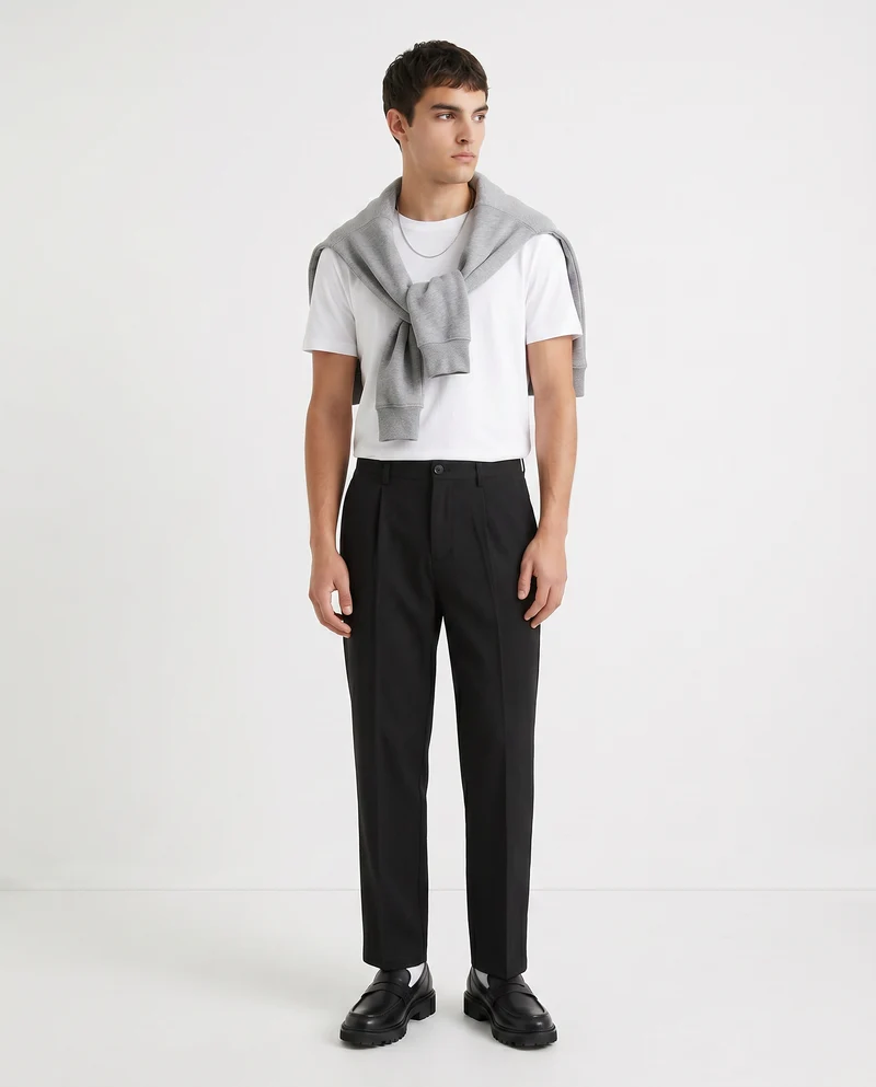 Pantaloni Chino Relaxed Easy Pant Uomo - Nero
