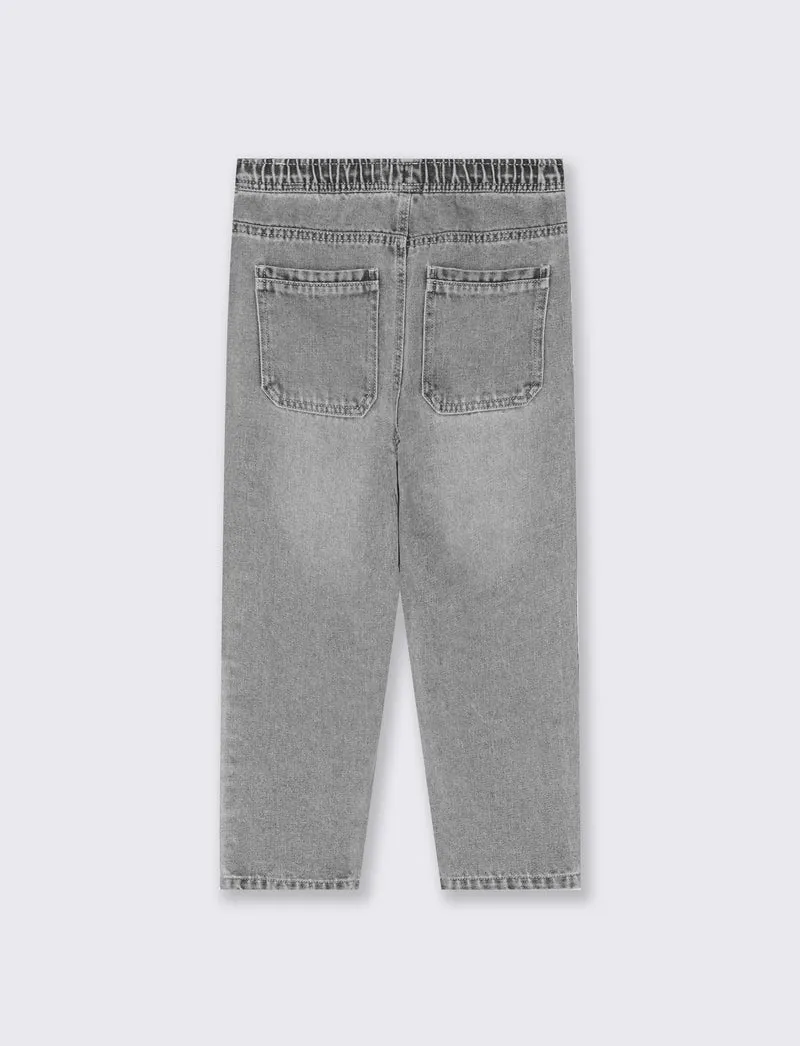 Jeans jogger comodi e alla moda - Grigio