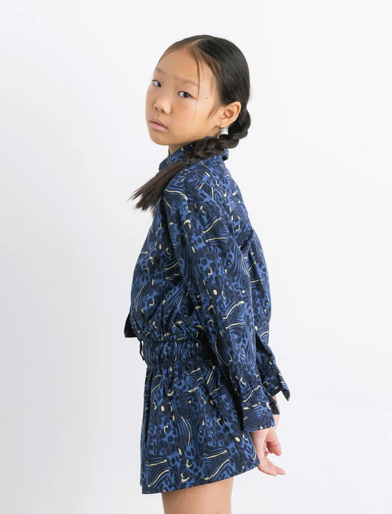 Camicia maculata da bambina - Fantasia