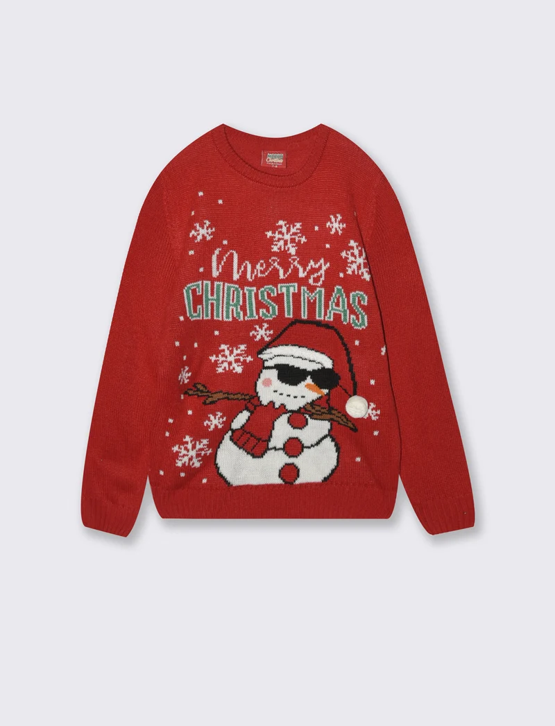 Maglione di Natale - Rosso
