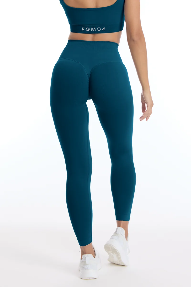 Leggings Push Up All-Up Indian Blue