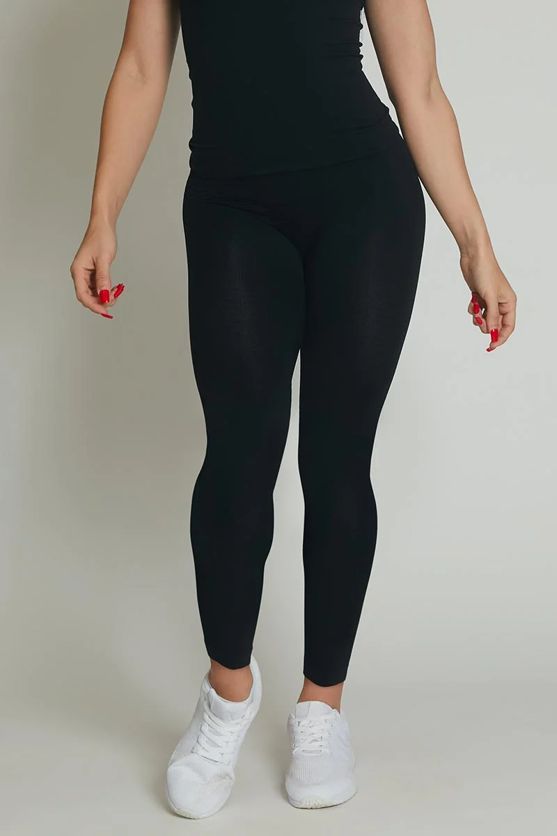 Pigiama Lungo Frida04 / Maglietta + Pantalone lungo Nero