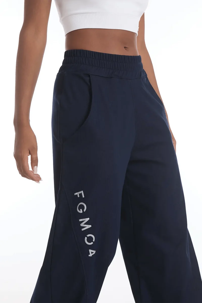 Pantalone Baggy Jeans Blu