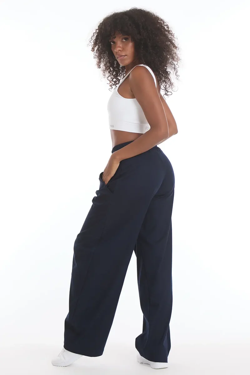 Pantalone Baggy Jeans Blu