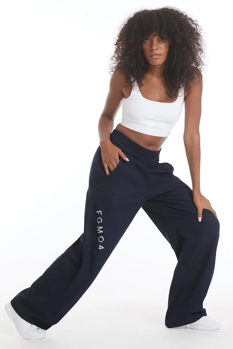 Pantalone Baggy Jeans Blu