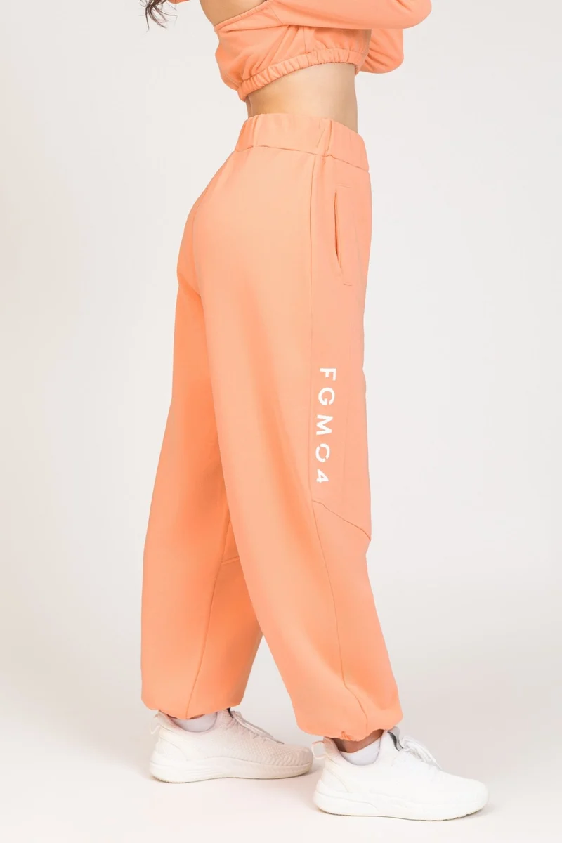 Pantalone Jogger Oversize Jasmine Donna Pesca