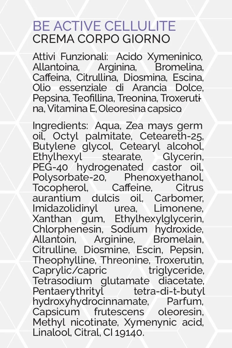Programma Cellulite - Giorno e Notte